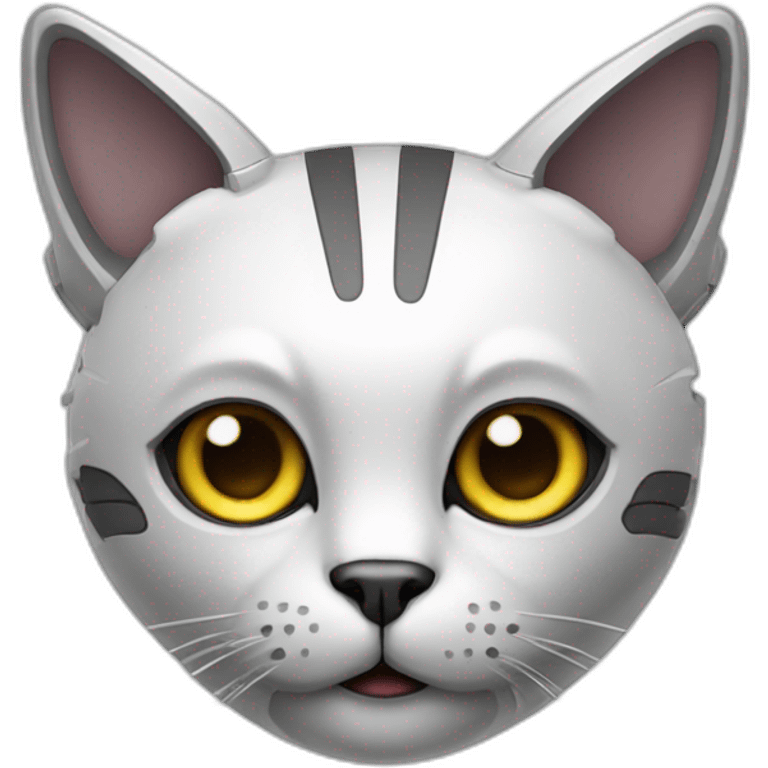 Cat robot emoji