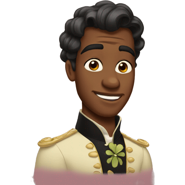 Prince from princess and the frog  emoji