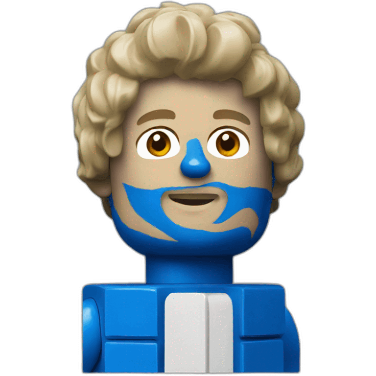 blue lego emoji