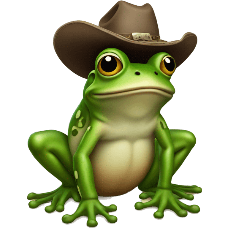 cowboy frog emoji