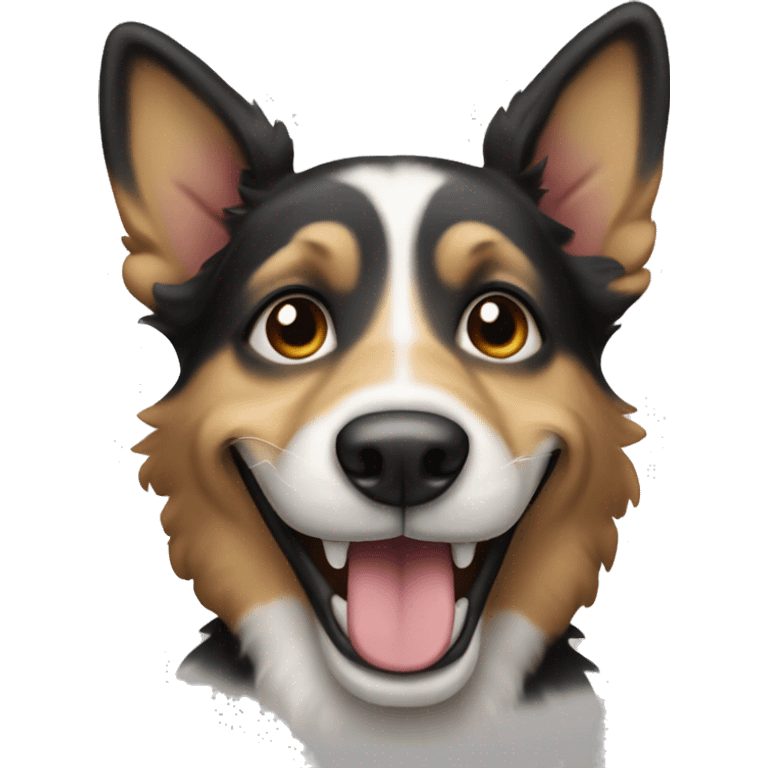 Jewish Dog Smiling  emoji