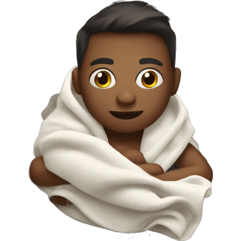 put a blanket in the washing machine emoji