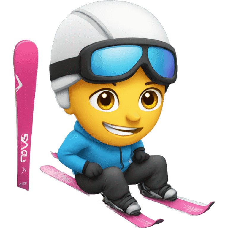  skiing emoji