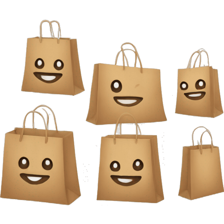 Shopping bags emoji