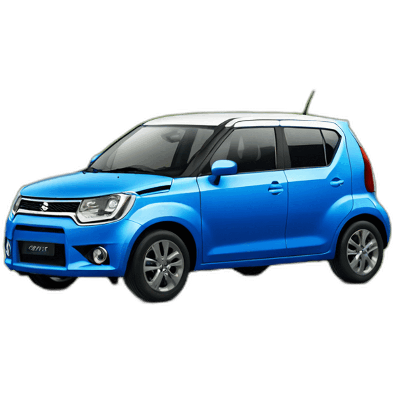 suzuki ignis blue white emoji