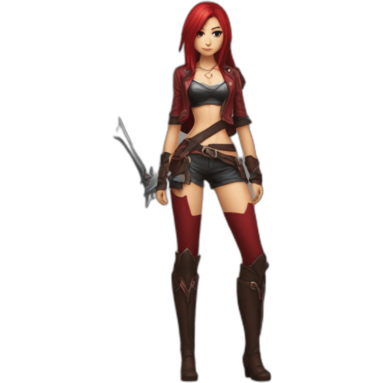 Katarina legs sfw emoji