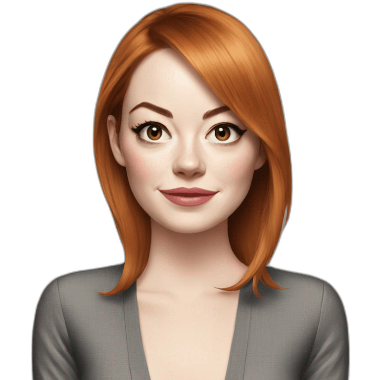 emma stone emoji