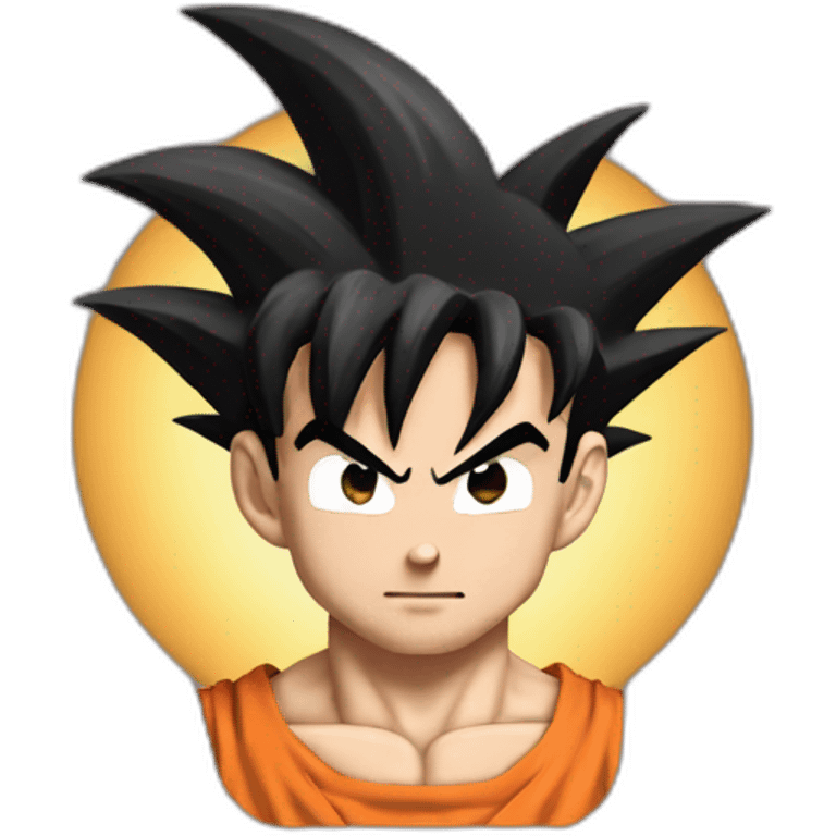 goku saying hit the follow button emoji