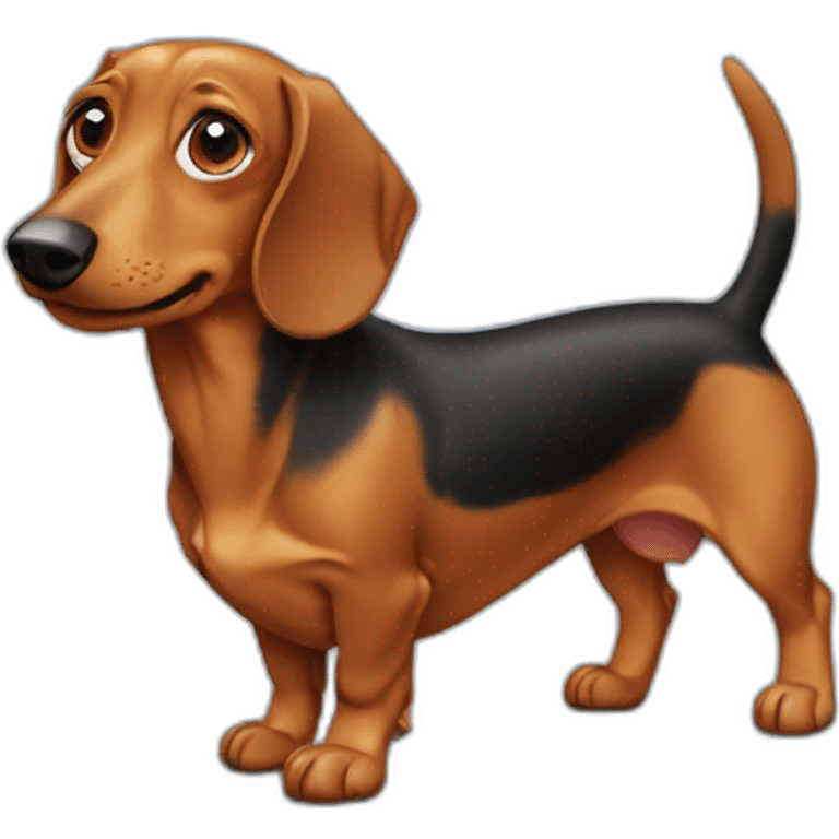 Daschund emoji