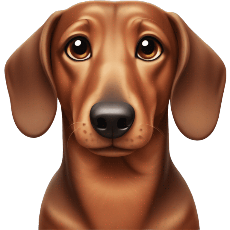 a dachshund dog emoji