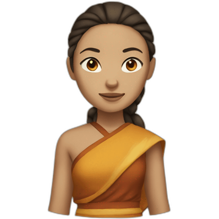 Airbender woman emoji