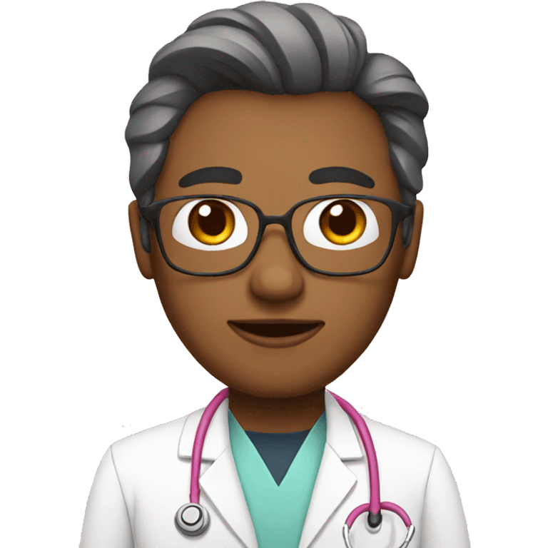 Pink doctor  emoji