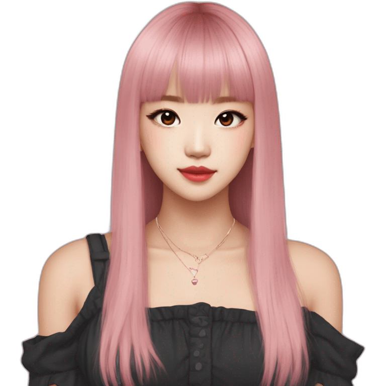 LaLisa-blackpink-cute emoji