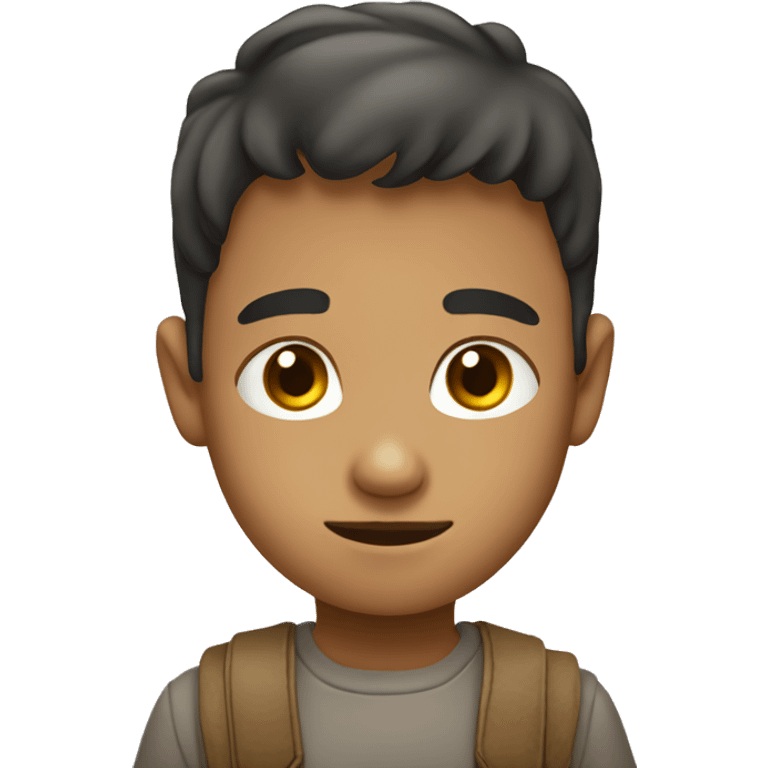 niño sentado  emoji