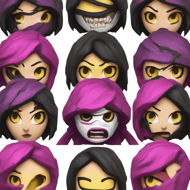 Scared Mileena Mortal Kombat X emoji