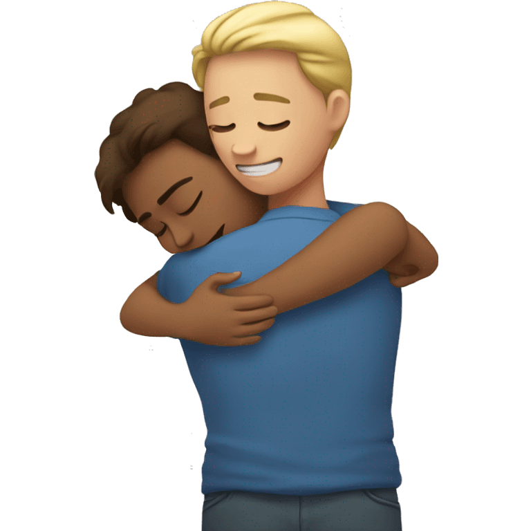 hugging someone so she feels better emoji