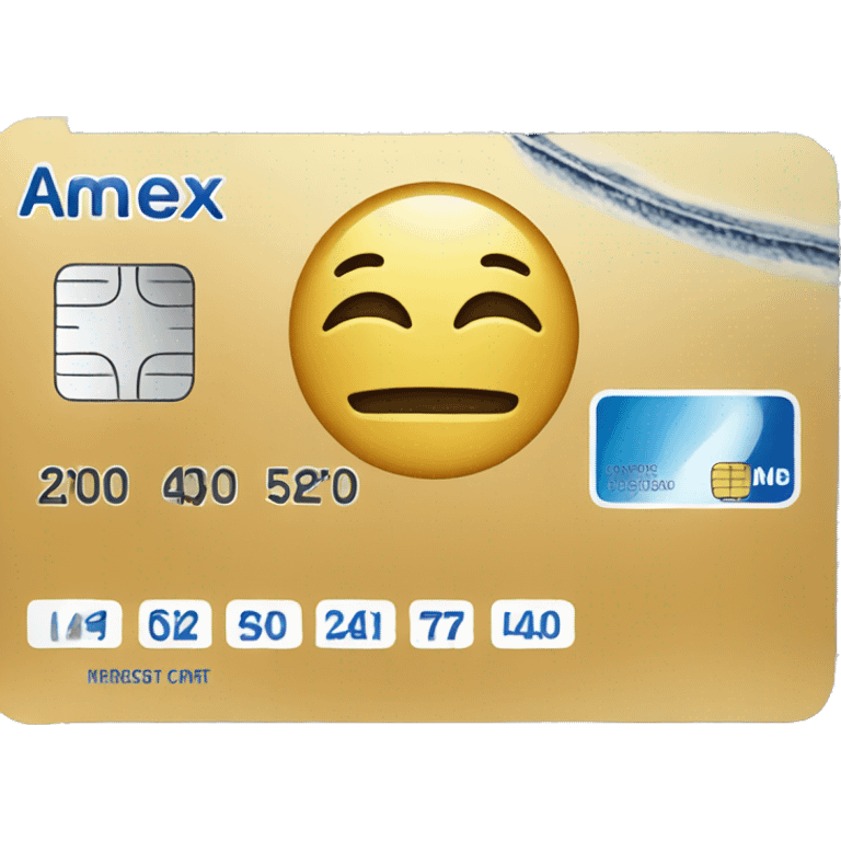 Amex card  emoji