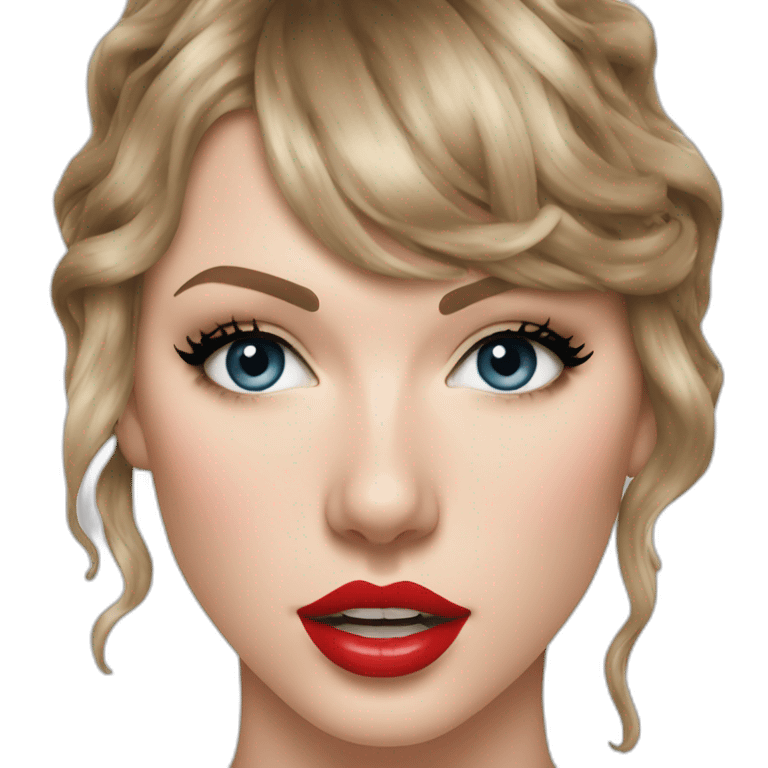 taylor-swift-selfie-milk-on-face-dripping emoji