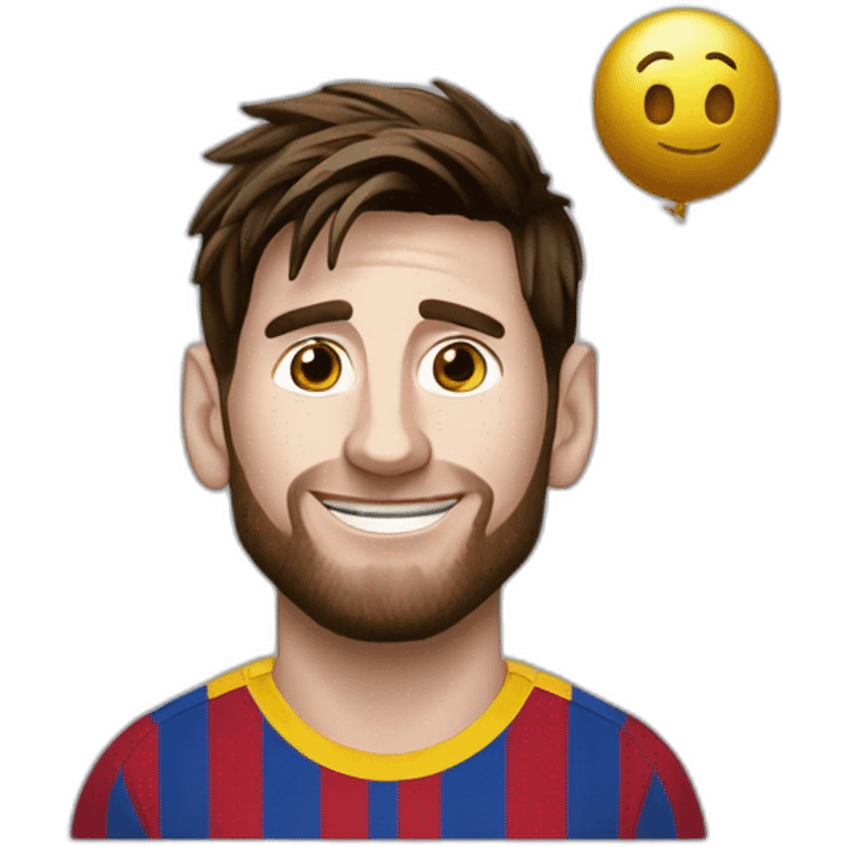 Messi et ces 8 ballon d’or emoji