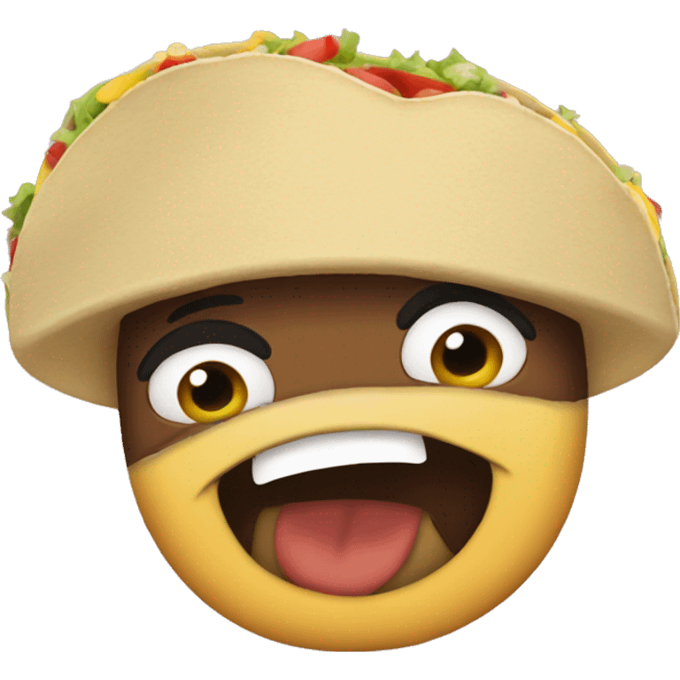 missspelling of the word taco emoji