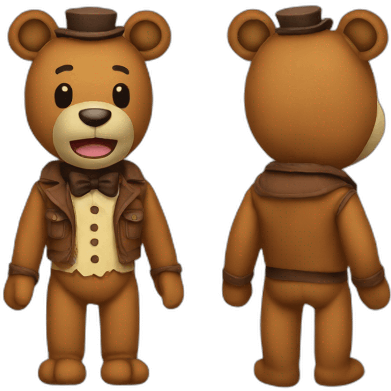 small Plush Freddy fazbear emoji