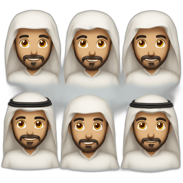 arab man married to 4 wives add 4 wives with it emoji