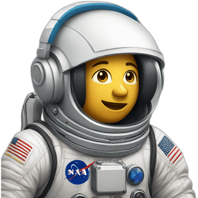 astronaut with headphones emoji