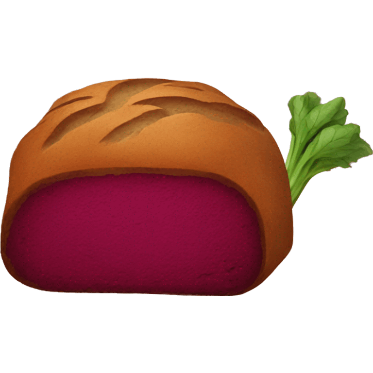 Beet loaf emoji