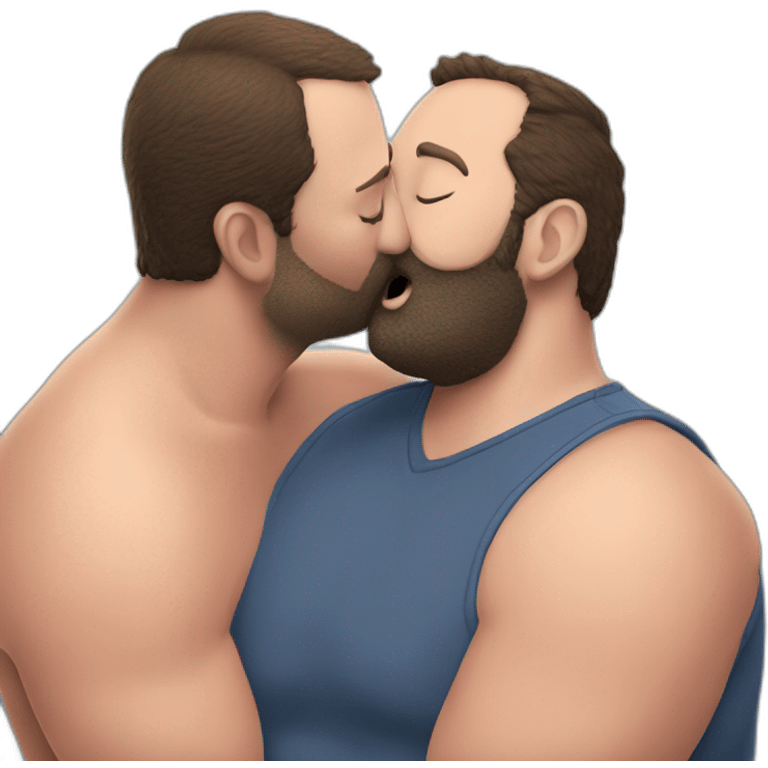 tom segura kissing bert kreischer emoji