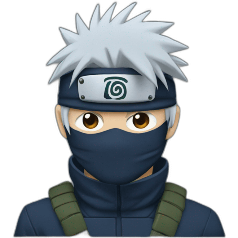 Kakashi qui pleure emoji