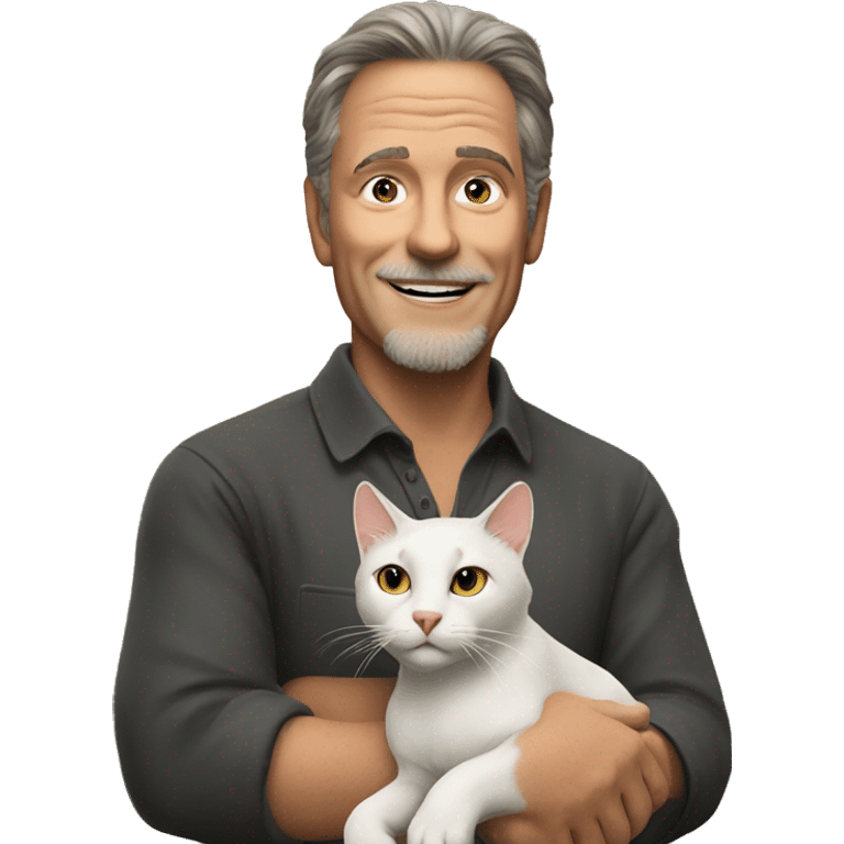 Bruce darnell with cat emoji