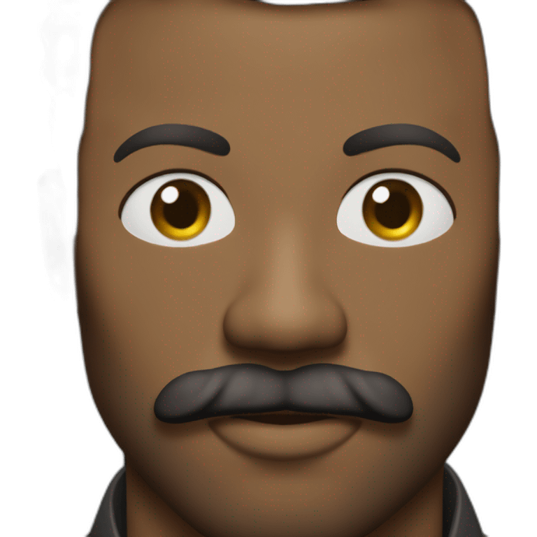 Colman Domingo moustache emoji