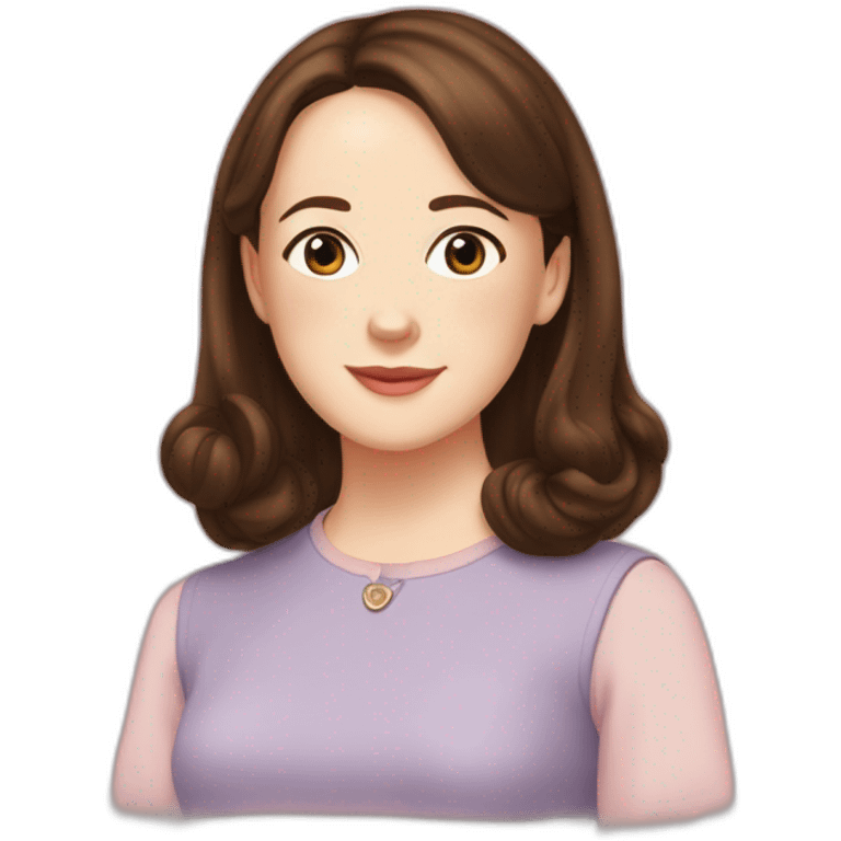 rory gilmore from gilmore girls emoji