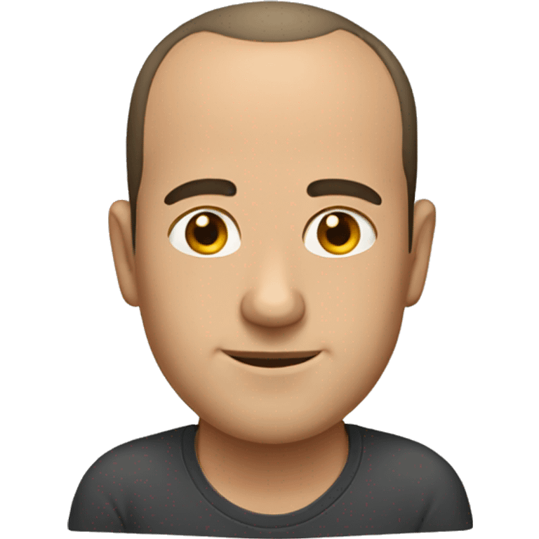 man with receding hairline emoji