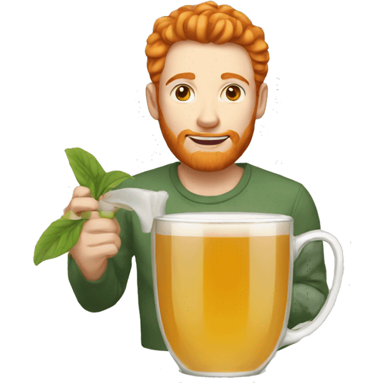 Ginger tea emoji