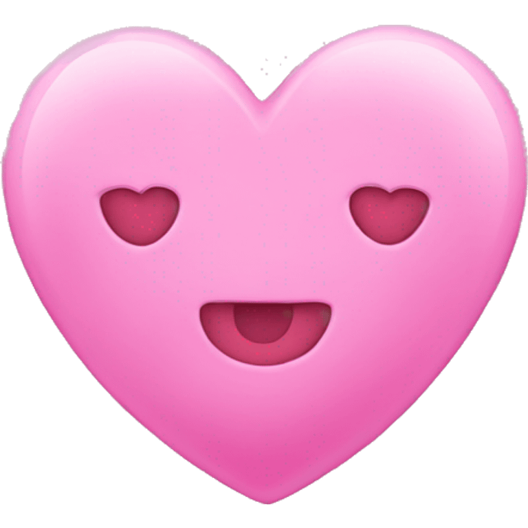 Pink heart stars emoji