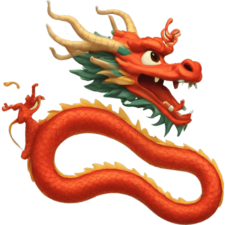 Chinese dragon emoji