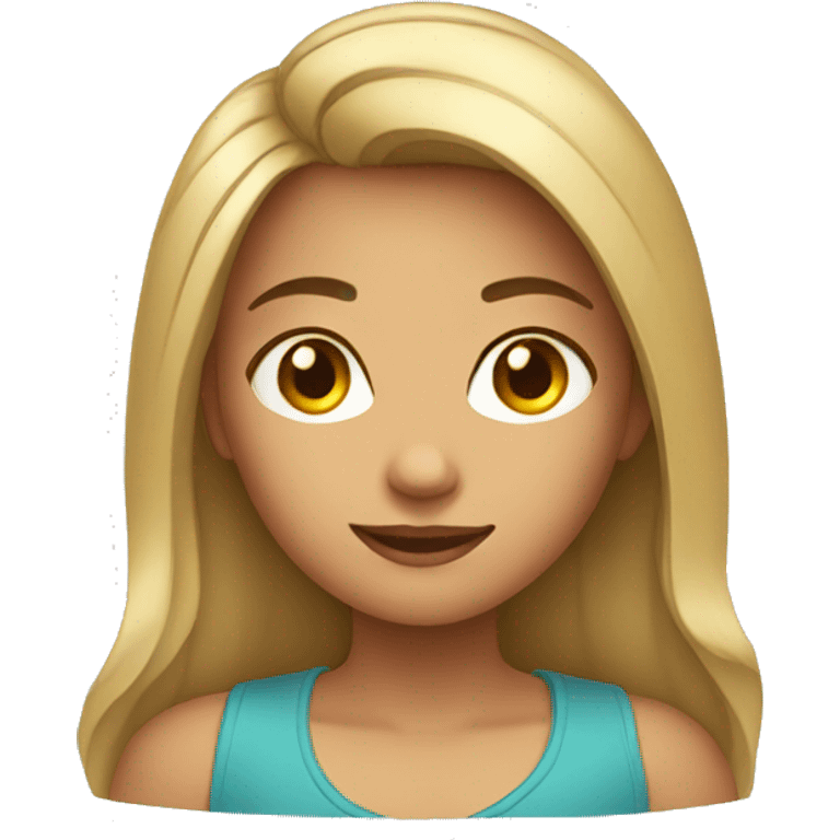 girl face 12 years emoji