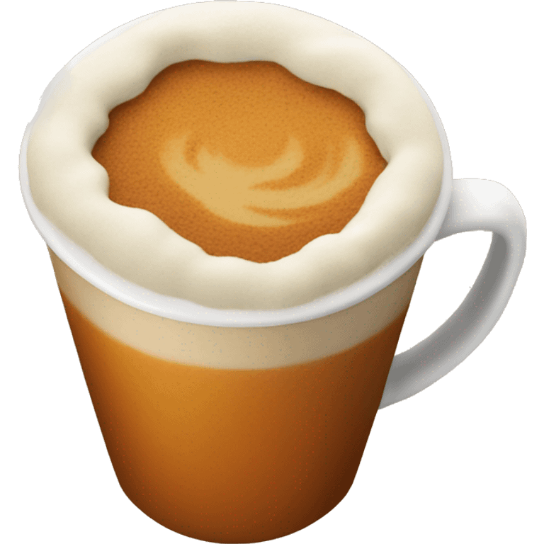 Pumpkin spice latte  emoji