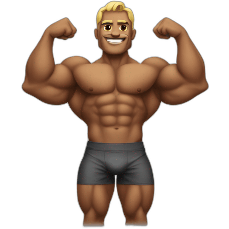 Hadi choopan body builder emoji