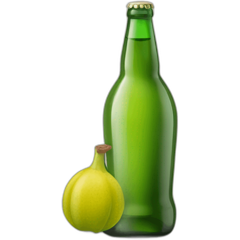 botella de sidra asturias emoji