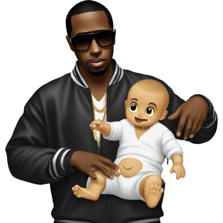 P. Diddy with his baby oil emoji