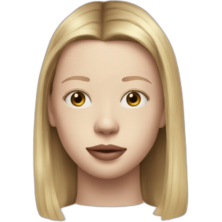 blonde Mia Goth emoji