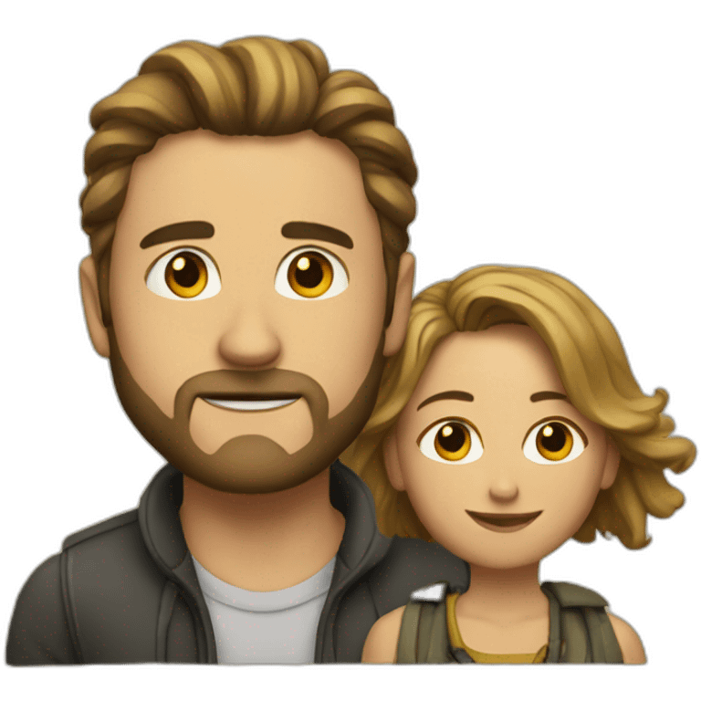 Hasbent and me emoji