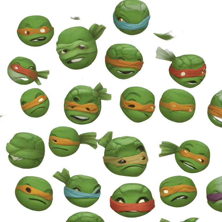 ninja turtles emoji