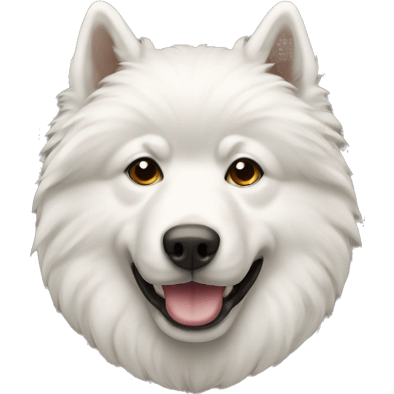 A Samojede emoji