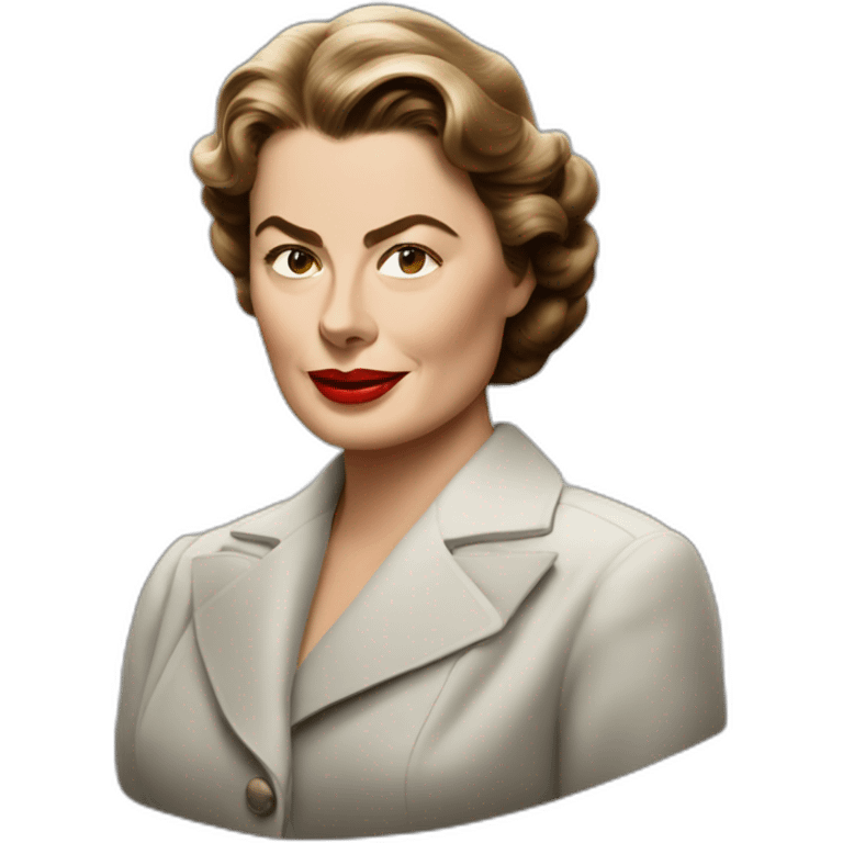 Ingrid Bergman emoji