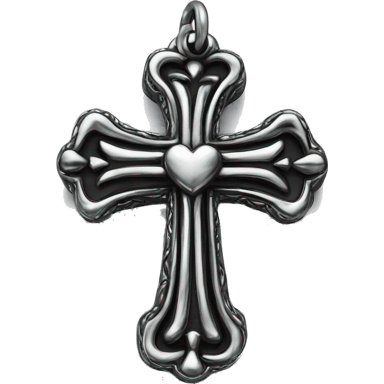 Chrome hearts cross emoji