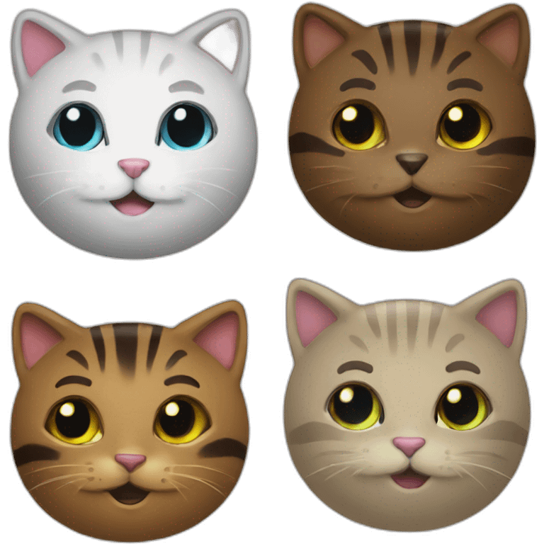 Chat sur chat sur chat emoji