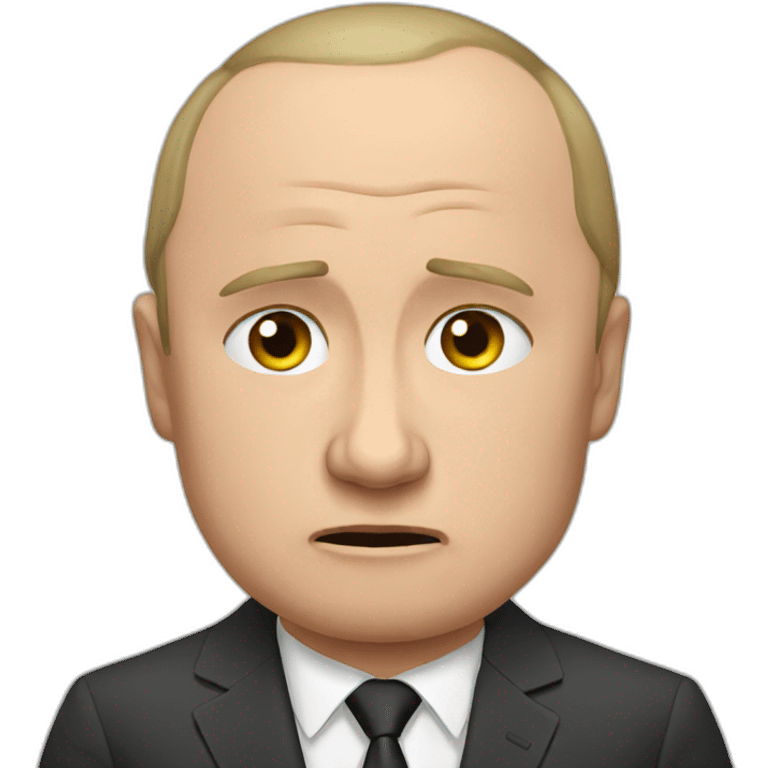 crying putin emoji